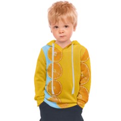 Orange, Slices, Fruit, Citrus Kids  Overhead Hoodie