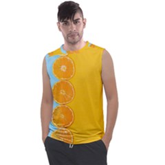 Orange, Slices, Fruit, Citrus Men s Regular Tank Top