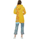 Orange, Slices, Fruit, Citrus Women s Long Oversized Pullover Hoodie View2