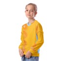 Orange, Slices, Fruit, Citrus Kids  Long Sleeve T-Shirt with Frill  View2