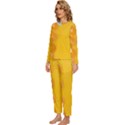 Orange, Slices, Fruit, Citrus Womens  Long Sleeve Lightweight Pajamas Set View2