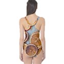 Orange, Slices, Fruits, Citrus One Piece Swimsuit View2