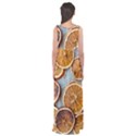 Orange, Slices, Fruits, Citrus Empire Waist Maxi Dress View2