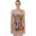 Orange, Slices, Fruits, Citrus Babydoll Tankini Set View1