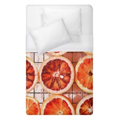 Orange, Fruit, Citrus Duvet Cover (single Size) by kyorashop23