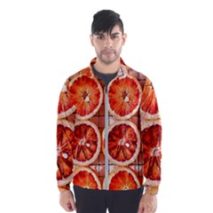 Orange, Fruit, Citrus Men s Windbreaker