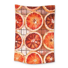 Orange, Fruit, Citrus Small Tapestry