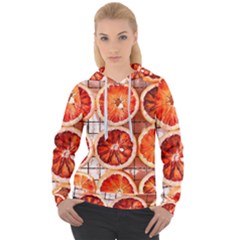 Orange, Fruit, Citrus Women s Overhead Hoodie