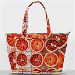 Orange, Fruit, Citrus Back Pocket Shoulder Bag 