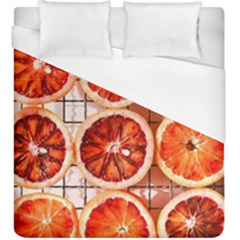 Peorange, Fruit, Citrus Duvet Cover (king Size)