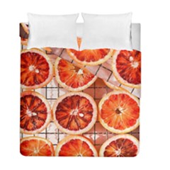 Peorange, Fruit, Citrus Duvet Cover Double Side (full/ Double Size)