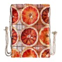 Peorange, Fruit, Citrus Drawstring Bag (Large) View1