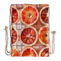 Peorange, Fruit, Citrus Drawstring Bag (Large) View2