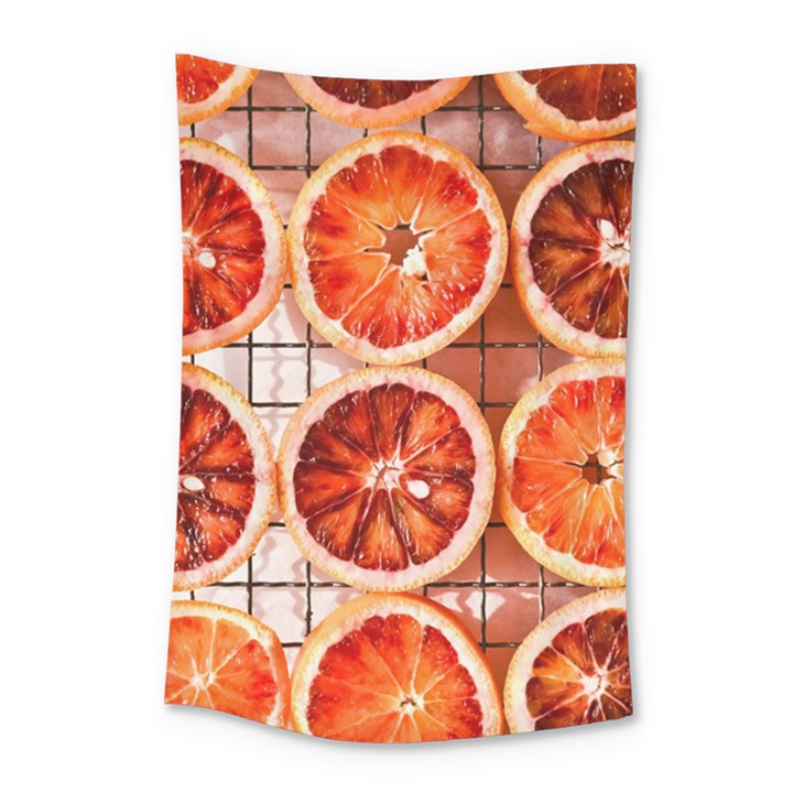 Peorange, Fruit, Citrus Small Tapestry