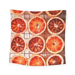 Peorange, Fruit, Citrus Square Tapestry (small)