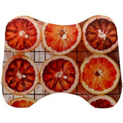 Peorange, Fruit, Citrus Head Support Cushion by kyorashop23