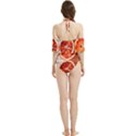 Peorange, Fruit, Citrus Halter Flowy Bikini Set  View2