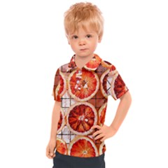 Peorange, Fruit, Citrus Kids  Polo T-shirt