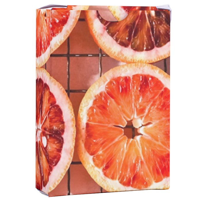 Peorange, Fruit, Citrus Playing Cards Single Design (Rectangle) with Custom Box