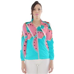 Watermelon, Fruit Women s Windbreaker