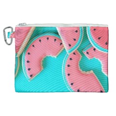 Watermelon, Fruit Canvas Cosmetic Bag (xl)