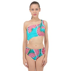 Watermelon, Fruit Spliced Up Two Piece Swimsuit