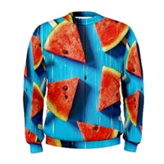 Watermelons, Fruits Men s Sweatshirt