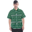 Christmas Knit Digital Men s Short Sleeve Shirt View1