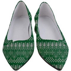 Christmas Knit Digital Women s Block Heels 