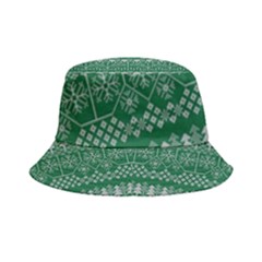 Christmas Knit Digital Inside Out Bucket Hat