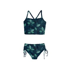 Foliage Girls  Tankini Swimsuit