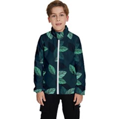 Foliage Kids  High Neck Windbreaker