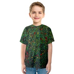 Grass Nature Meadow Kids  Sport Mesh T-shirt