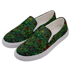 Grass Nature Meadow Men s Canvas Slip Ons