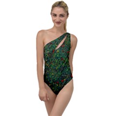 Grass Nature Meadow To One Side Swimsuit