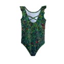 Grass Nature Meadow Kids  Frill Swimsuit View2