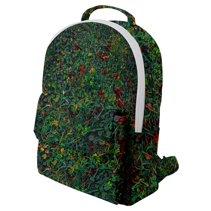 Grass Nature Meadow Flap Pocket Backpack (Small)