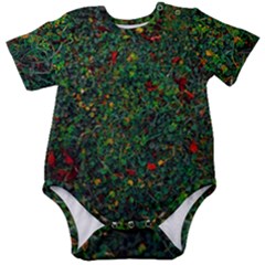 Grass Nature Meadow Baby Short Sleeve Bodysuit