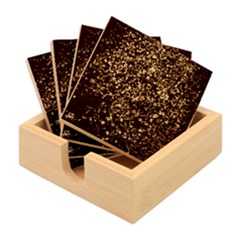 Grass Nature Meadow Bamboo Coaster Set