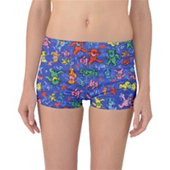 Grateful Dead Dancing Bears Pattern Boyleg Bikini Bottoms by Salmanaz77