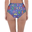 Grateful Dead Dancing Bears Pattern Reversible High-Waist Bikini Bottoms View2