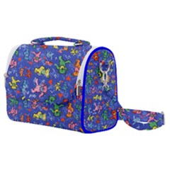 Grateful Dead Dancing Bears Pattern Satchel Shoulder Bag