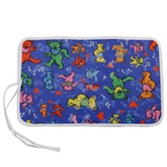 Grateful Dead Dancing Bears Pattern Pen Storage Case (m)