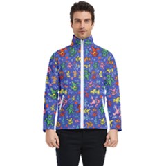 Grateful Dead Dancing Bears Pattern Men s Bomber Jacket