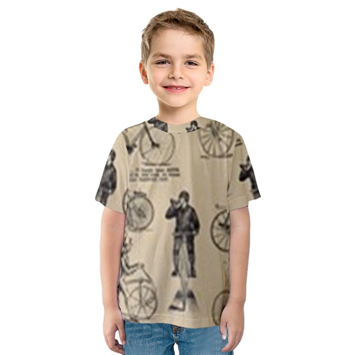 Cowcow 01 Kids  Sport Mesh T-Shirt