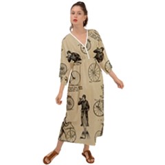 Cowcow 01 Grecian Style  Maxi Dress