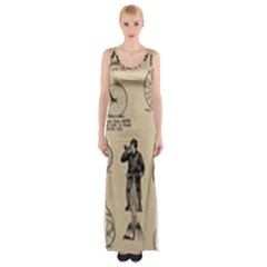 Cowcow 01 Thigh Split Maxi Dress