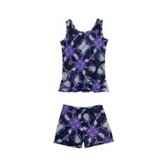 Gothic Radiance Kids  Boyleg Swimsuit