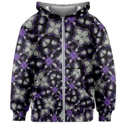 Gothic Radiance Kids  Zipper Hoodie Without Drawstring