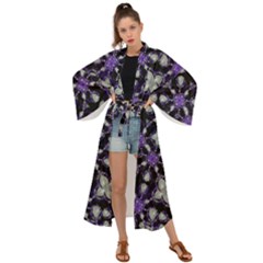 Gothic Radiance Maxi Kimono